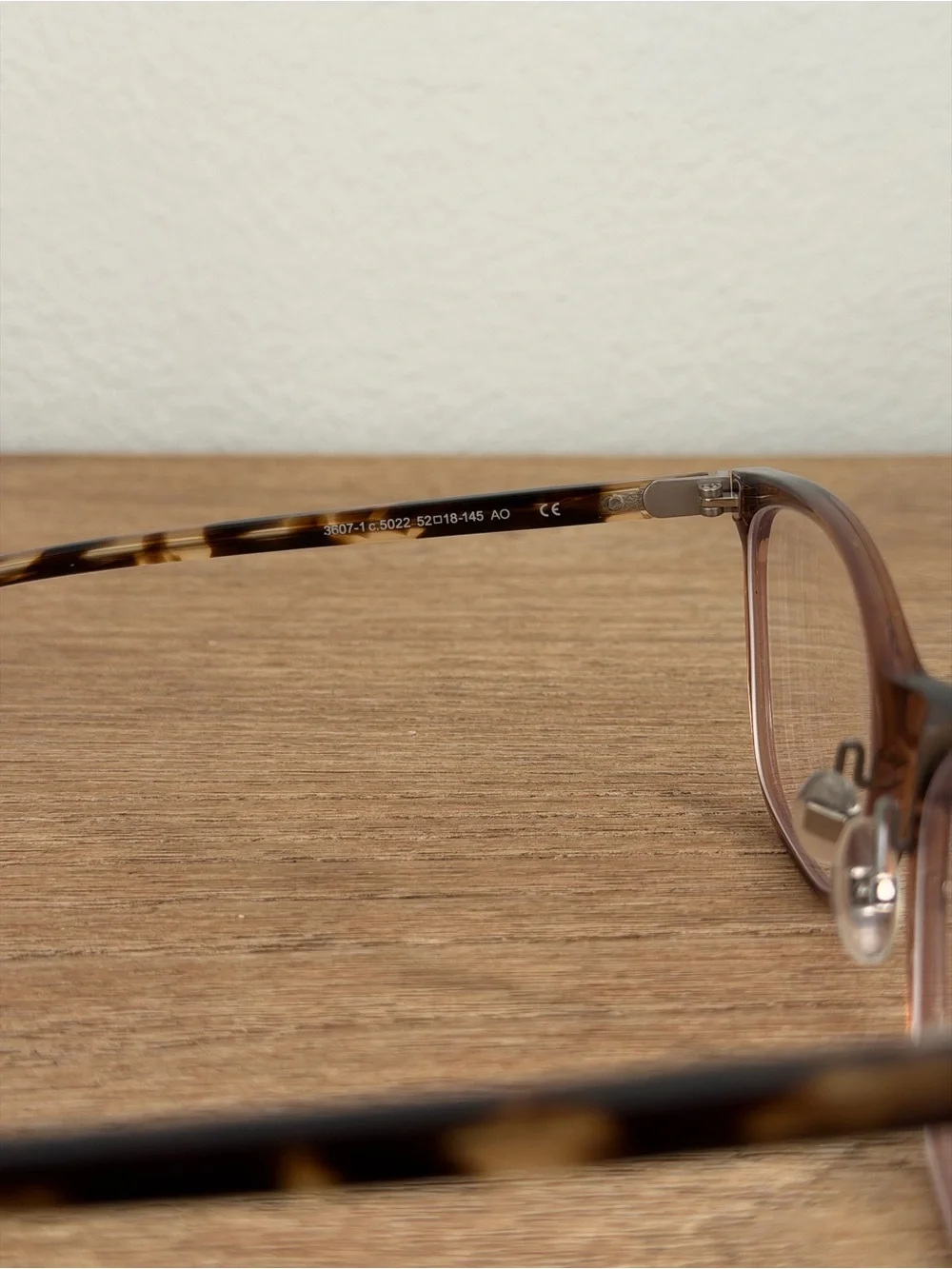 Women's Brown Gradient Rectangular Optical Glasses